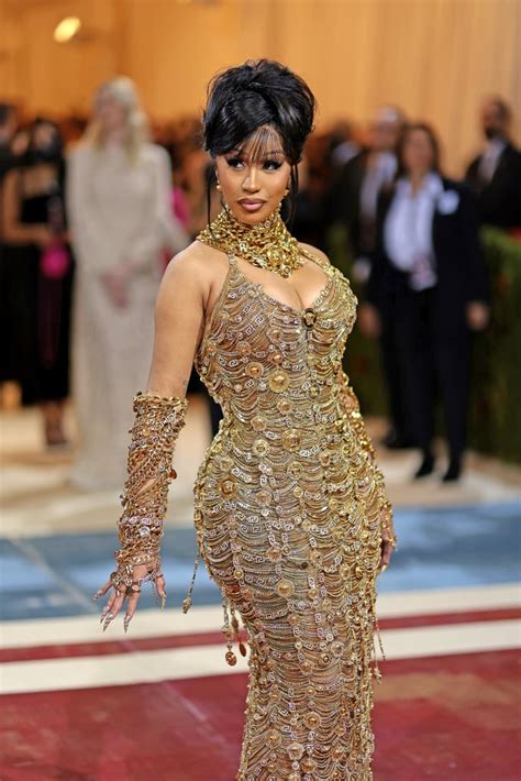 cardi b met gala versace